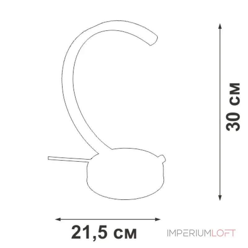 Настольный светильник VitaLuce V3966-7/1L