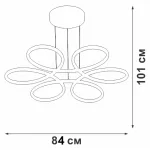 Подвесная люстра VitaLuce V4610-1/6S