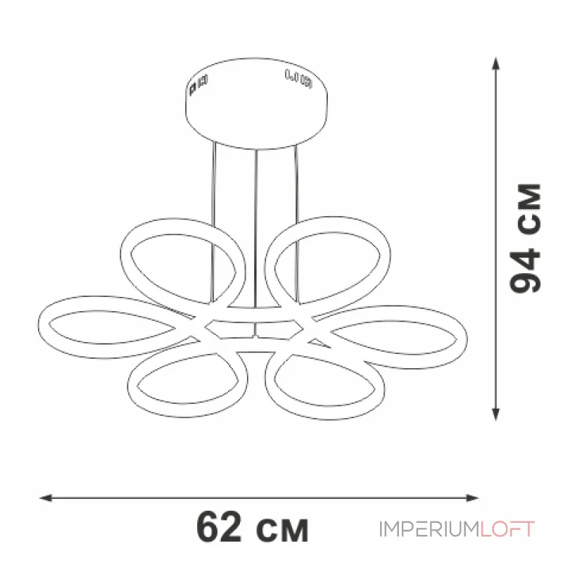 Подвесная люстра VitaLuce V4618-1/6S Подвесная люстра VitaLuce V4618-1/6S