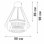 Подвесная люстра VitaLuce V54010-0/1S