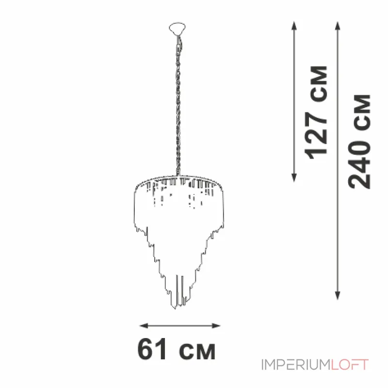 Подвесная люстра VitaLuce V5893-9/10