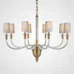 Дизайнерская подвесная люстра VIVIEN D91 8 lamps