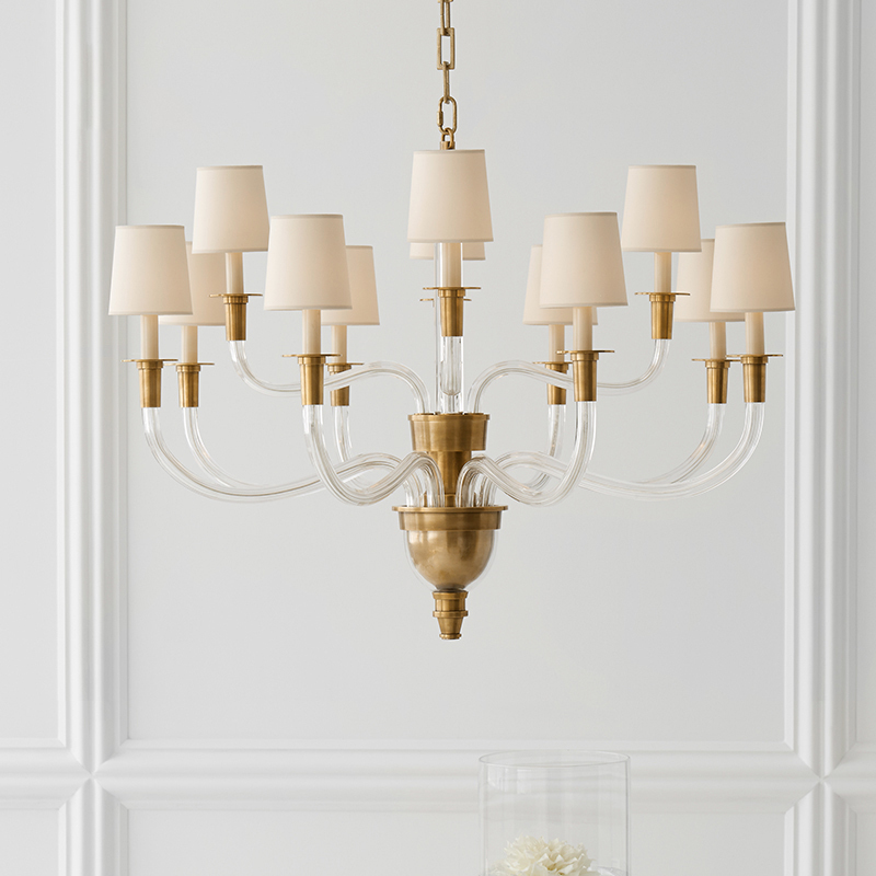 Дизайнерская подвесная люстра VIVIEN D68