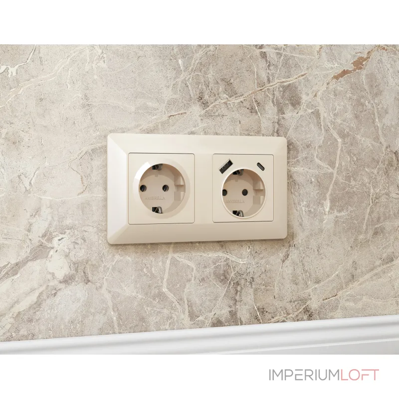 Рамка ALFA Line (Бежевый глянец) 3-ая AF110303 от ImperiumLoft Рамка ALFA Line (Бежевый глянец) 3-ая AF110303 от ImperiumLoft