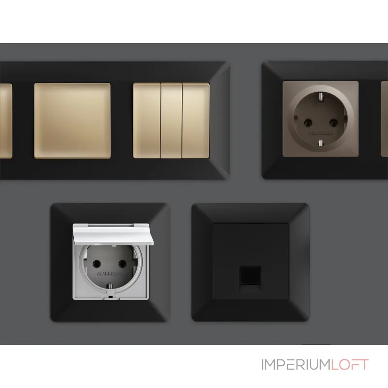 Рамка 3-ая Ambrella Volt ALFA AF110703