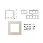 Рамка 4-ая Ambrella Volt ALFA AF250364