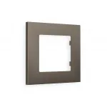 Рамка ALFA Qubi (Темная бронза матовый) 1-ая AF250631 от ImperiumLoft