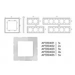 Рамка 4-ая Ambrella Volt ALFA AF330404