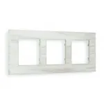 Рамка ALFA Grand (Бежевый мрамор) 3-ая AF930303 от ImperiumLoft