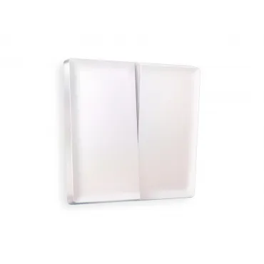 Лицевая панель для 2-клавишных выключателей Ambrella Volt ALFA AP2030 Лицевая панель для 2-клавишных выключателей Ambrella Volt ALFA AP2030