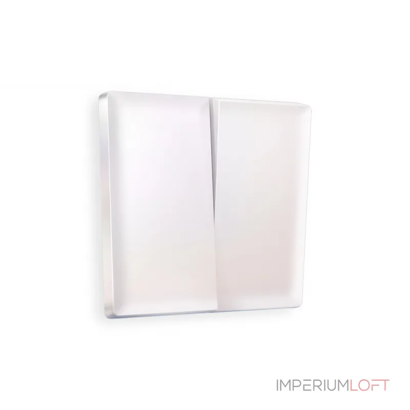 Лицевая панель для 2-клавишных выключателей Ambrella Volt ALFA AP2030 Лицевая панель для 2-клавишных выключателей Ambrella Volt ALFA AP2030