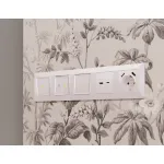 Лицевая панель для 2-клавишных выключателей Ambrella Volt ALFA AP2030