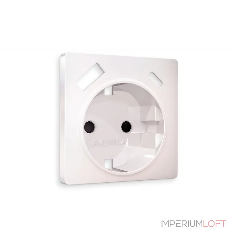 Лицевая панель для электрической розетки с заземлением со шторками 2USB A+C Ambrella Volt ALFA AP2100 Лицевая панель для электрической розетки с заземлением со шторками 2USB A+C Ambrella Volt ALFA AP2100