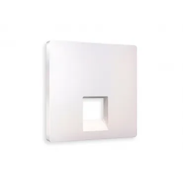 Лицевая панель для компьютерной/телефонной розетки RJ-45/RJ-11 Ambrella Volt ALFA AP2120