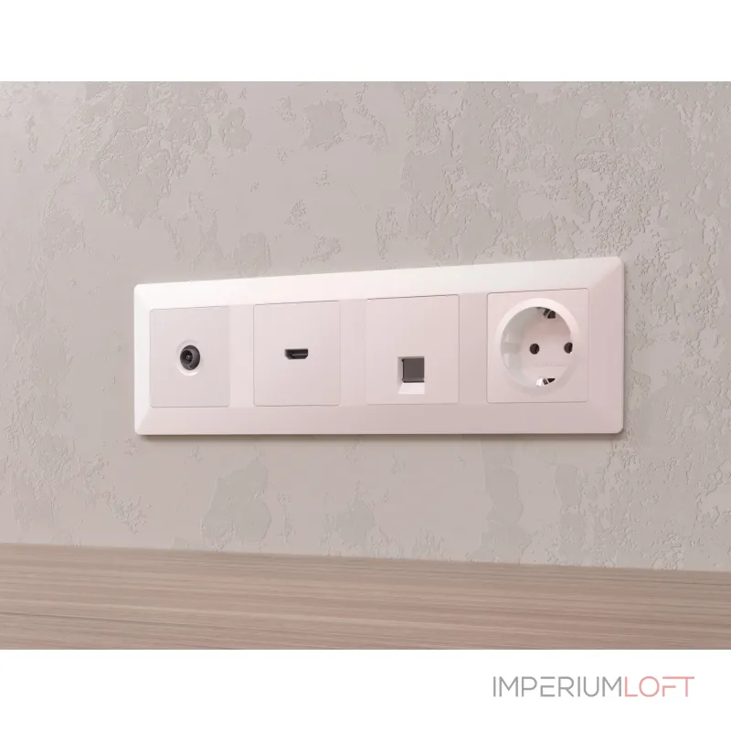 Лицевая панель для HDMI розетки Ambrella Volt ALFA AP2140