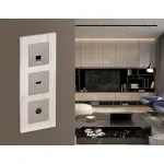 Лицевая панель для TV розетки Ambrella Volt ALFA AP3730