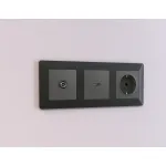 Лицевая панель для HDMI розетки Ambrella Volt ALFA AP9140