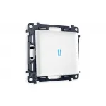 Комплект механизма 1-клавишного выключателя с подсветкой 10000K Ambrella Volt MA MA122020