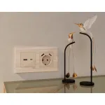 Комплект механизма розетки 2USB A+C 20W быстрая зарядка Ambrella Volt MA MA311010