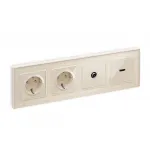 Комплект механизма розетки HDMI 2.0 40V/500mA 2.0GHz 5-18Gbit/s Ambrella Volt MA MA314010