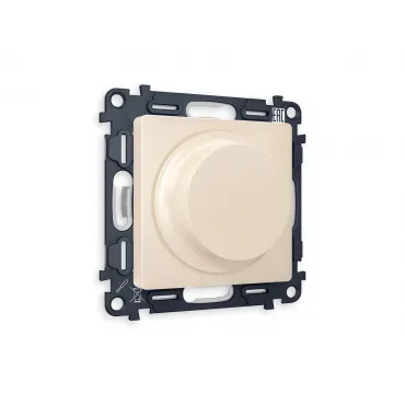 Комплект механизма светорегулятора универсального поворотно-нажимного 25-600W/LED 5-300W Volt QUANT MA325510 Комплект механизма светорегулятора универсального поворотно-нажимного 25-600W/LED 5-300W Volt QUANT MA325510