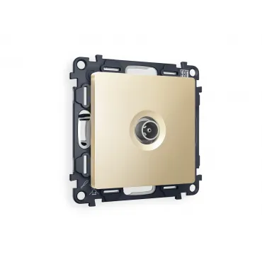 Комплект механизма TV розетки проходной 5-1000 MHz 4dB Volt QUANT MA613030