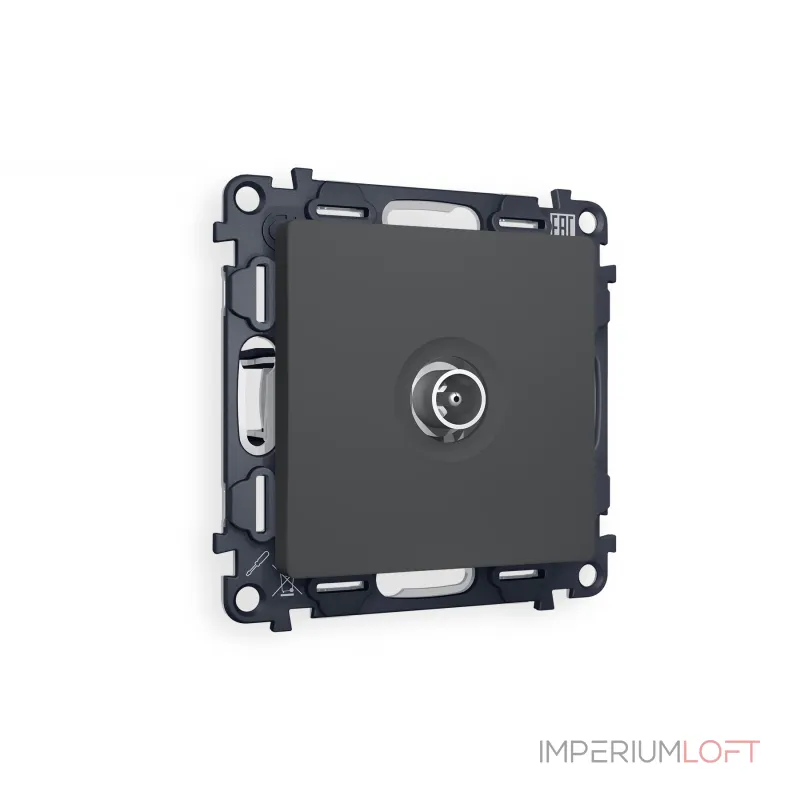 Комплект механизма TV розетки проходной 5-1000 MHz 4dB Ambrella Volt MA MA913030 Комплект механизма TV розетки проходной 5-1000 MHz 4dB Ambrella Volt MA MA913030