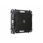 Комплект механизма 1-клавишного выключателя с подсветкой 3200K Ambrella Volt MO MO802010