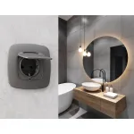 Рамка OMEGA Ecta (Антрацит серый) 4-ая OF140654 от ImperiumLoft