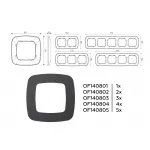 Рамка 3-ая Ambrella Volt OMEGA OF140803