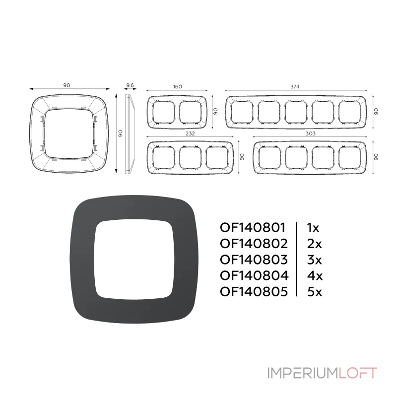 Рамка 3-ая Ambrella Volt OMEGA OF140803 Рамка 3-ая Ambrella Volt OMEGA OF140803
