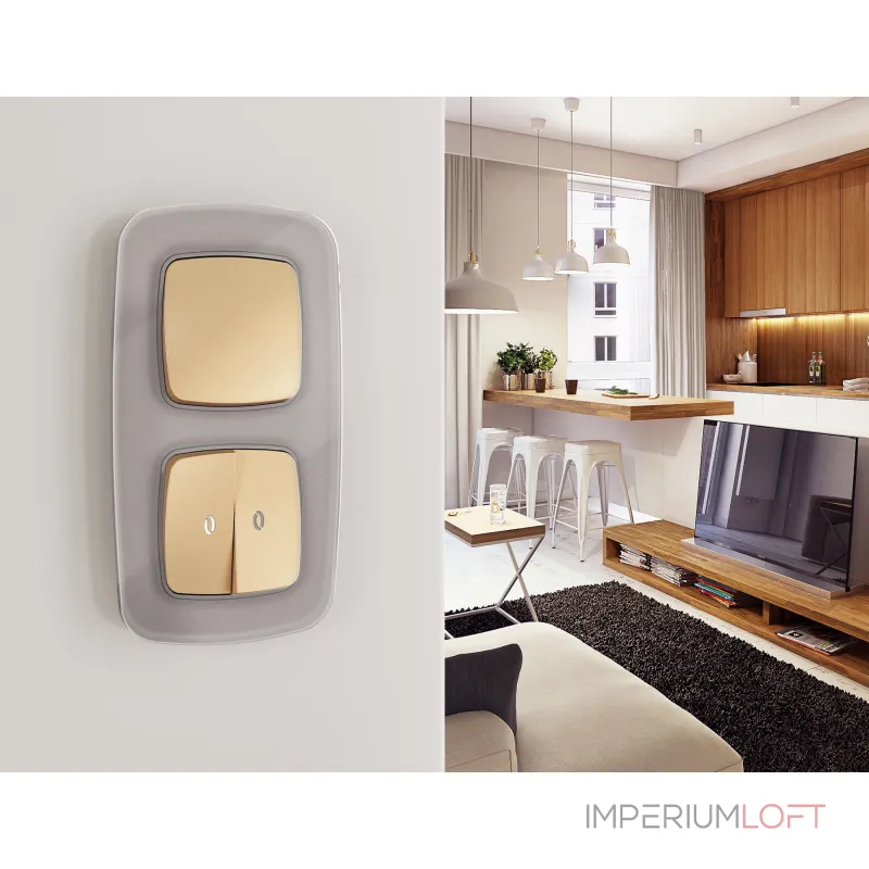 Рамка 2-ая Ambrella Volt OMEGA OF320502