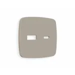 Лицевая панель для розетки 2USB тип A+C Ambrella Volt OMEGA OP3710