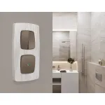 Лицевая панель для 1-клавишных выключателей с подсветкой Ambrella Volt OMEGA OP6320