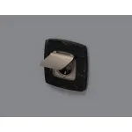 Лицевая панель для электрической розетки с заземлением со шторками и крышкой IP44 Ambrella Volt OMEGA OP6380