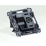 Механизм розетки компьютерной + TV оконечной RJ-45 (8P8C) CAT6/50-870 MHz 1dB с автоматической защитной шторкой Volt QUANT VM195 от ImperiumLoft