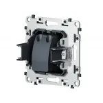 Механизм TV розетки оконечной экранированной 5-1000MHz 3dB Volt QUANT VM199 от ImperiumLoft