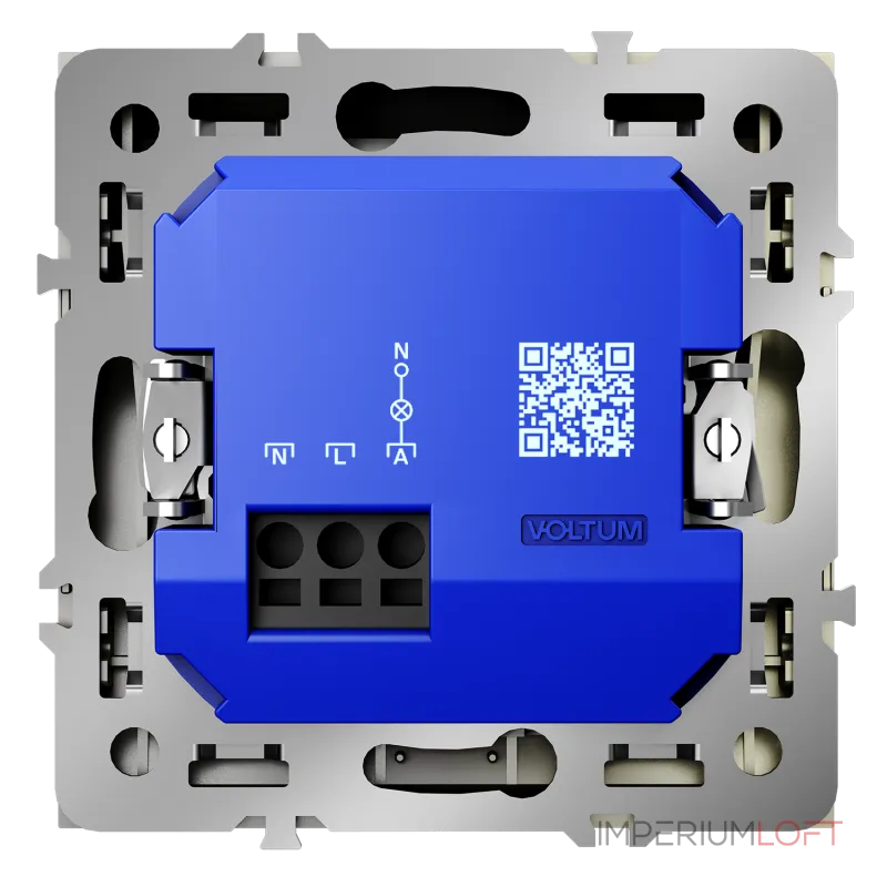 Выключатель встраиваемый S70 карточный 16А (шелк) Voltum VLS010704 от ImperiumLoft