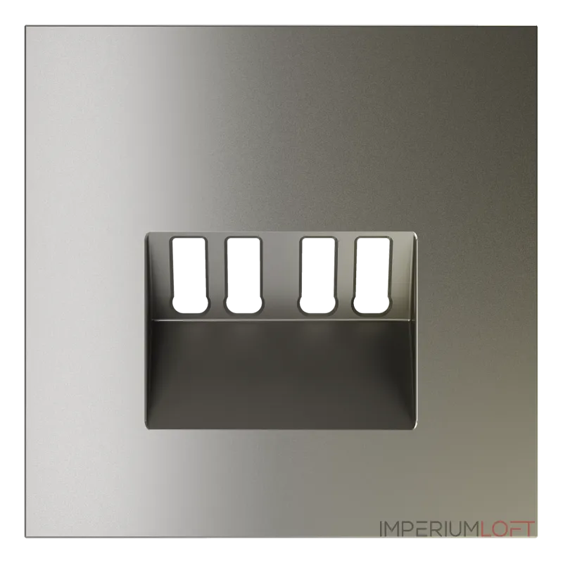 Накладка для розетки акустической 4-местной S70 (шелк) Voltum VLS001504 от ImperiumLoft Накладка для розетки акустической 4-местной S70 (шелк) Voltum VLS001504 от ImperiumLoft