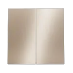 Клавиши для выключателя/переключателя двухклавишного S70 (платина) Voltum VLSM000310 от ImperiumLoft