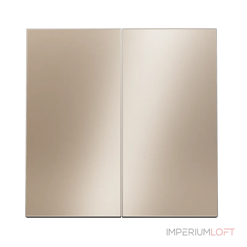 Клавиши для выключателя/переключателя двухклавишного S70 (платина) Voltum VLSM000310 от ImperiumLoft Клавиши для выключателя/переключателя двухклавишного S70 (платина) Voltum VLSM000310 от ImperiumLoft