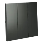 Клавиши для выключателя/переключателя трехклавишного S70 (титан) Voltum VLS000506 от ImperiumLoft