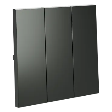 Клавиши для выключателя/переключателя трехклавишного S70 (титан) Voltum VLS000506