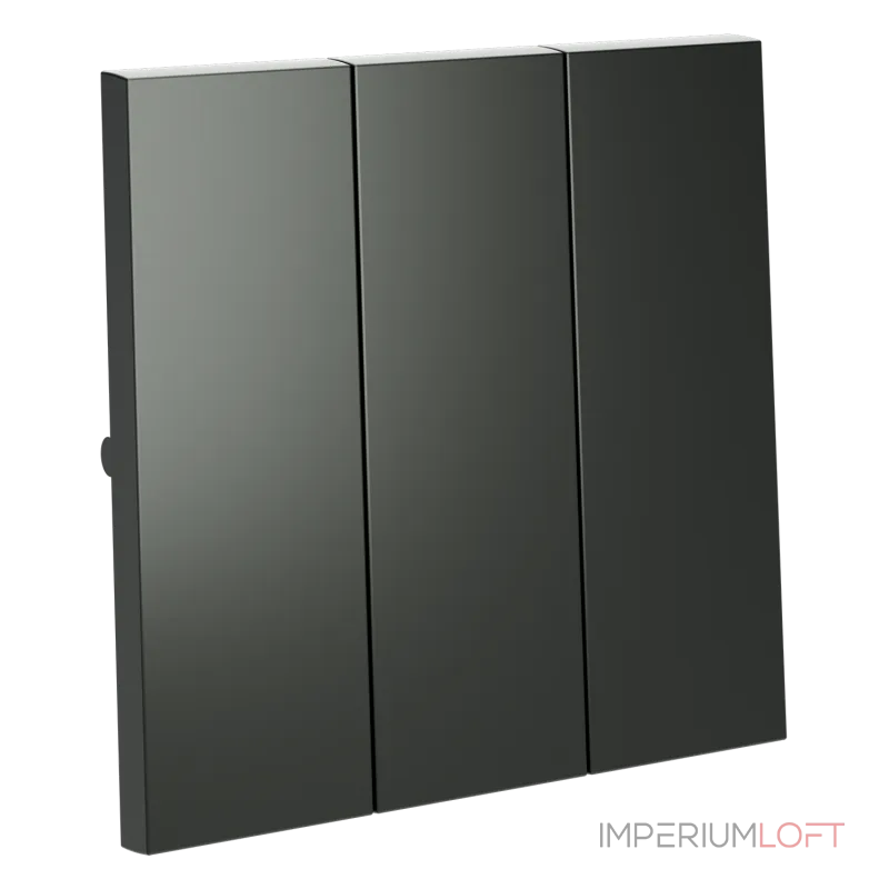 Клавиши для выключателя/переключателя трехклавишного S70 (титан) Voltum VLS000506 от ImperiumLoft