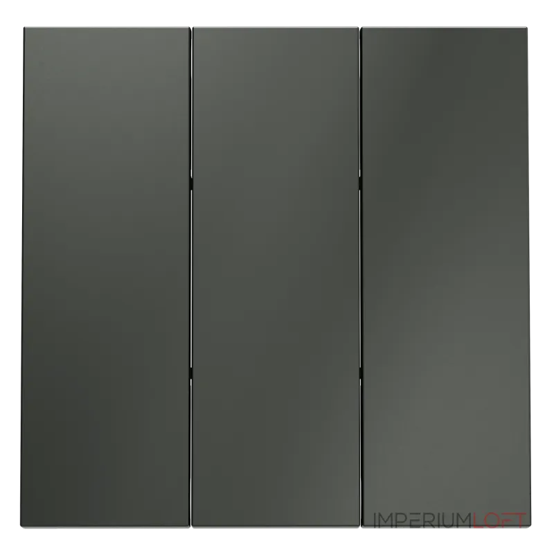 Клавиши для выключателя/переключателя трехклавишного S70 (титан) Voltum VLS000506 от ImperiumLoft