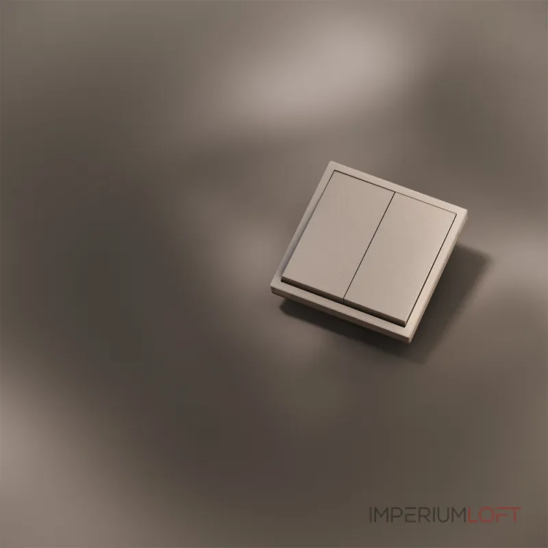 Клавиши для выключателя/переключателя двухклавишного S70 (платина) Voltum VLSM000310 от ImperiumLoft Клавиши для выключателя/переключателя двухклавишного S70 (платина) Voltum VLSM000310 от ImperiumLoft