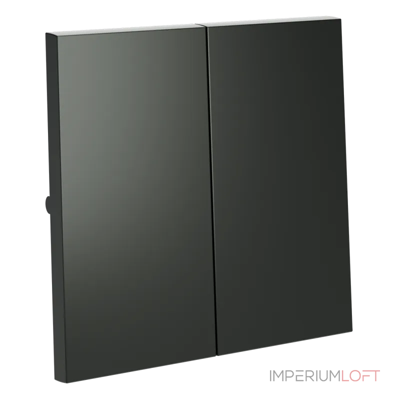 Клавиши для выключателя/переключателя двухклавишного S70 (титан) Voltum VLS000306 от ImperiumLoft