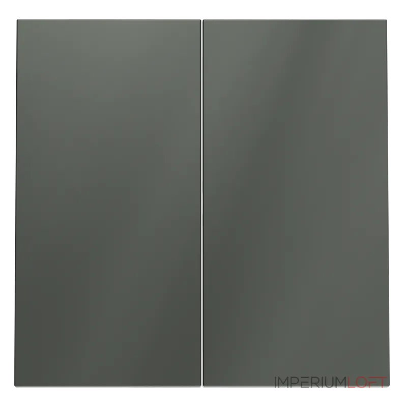 Клавиши для выключателя/переключателя двухклавишного S70 (титан) Voltum VLS000306 от ImperiumLoft