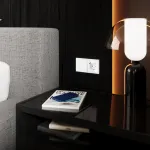 Перекрестный переключатель встраиваемый S70 двухклавишный 10А (белый глянцевый) Voltum VLS020501 от ImperiumLoft