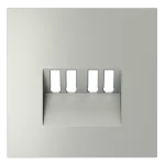 Накладка для розетки акустической 4-местной S70 (сталь) Voltum VLS001505 от ImperiumLoft